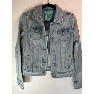 Steve & Barry’s NWT Blue Jean Jacket. Light Wash. Size Junior Medium